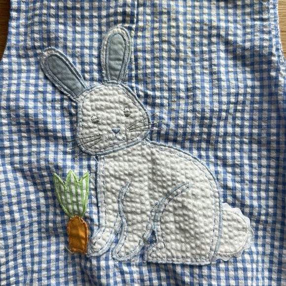 Petit Ami - Easter Bunny Embroidered JonJon - 6 Months - Picture 2 of 4